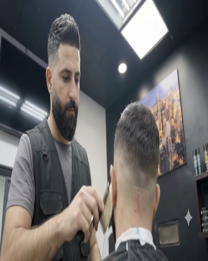 Trimmers detailing a hairline